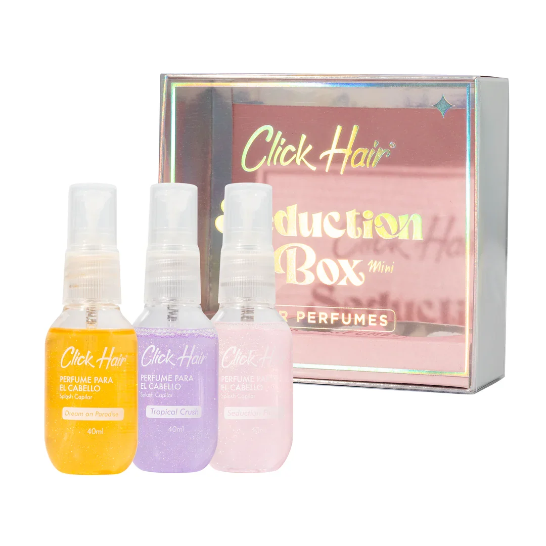 KIT 3 PERFUMES MIXTO CLICK HAIR